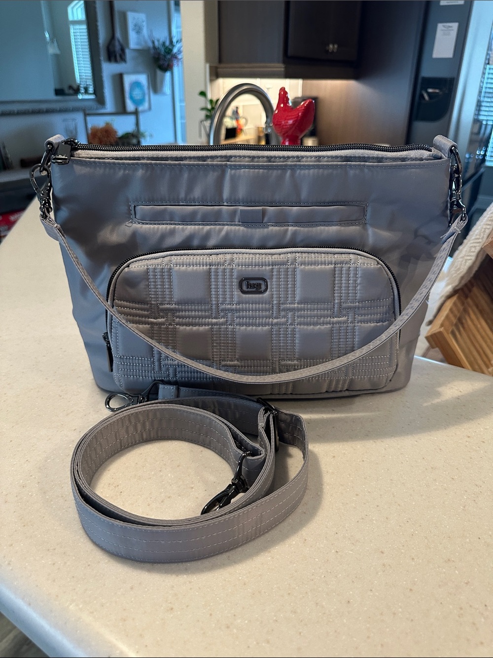 Lug Samba, light grey/blue stripes interior - Picture 10 of 10